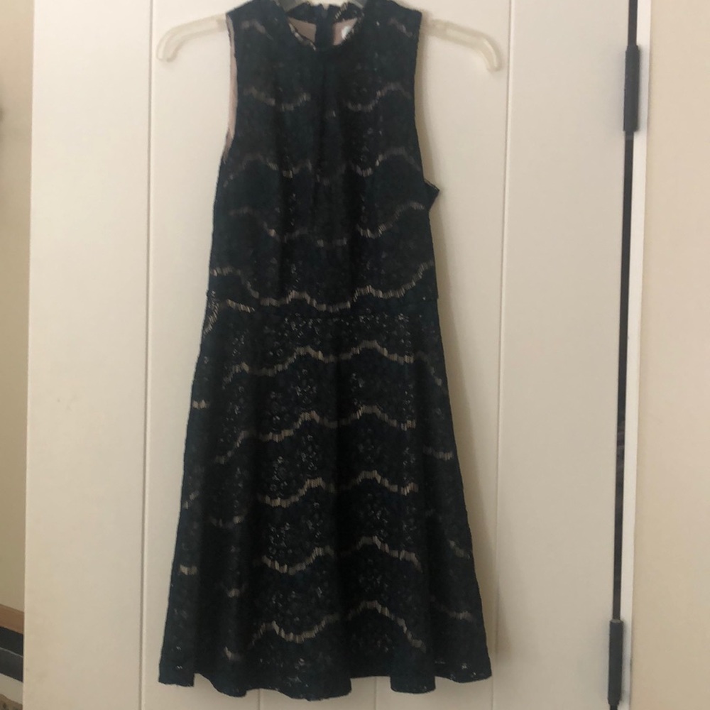 A-line lace dress